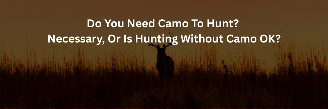 Do You Need Camo To Hunt