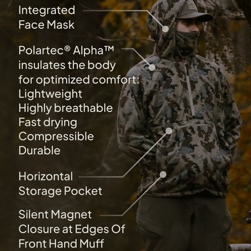 Outpost Light 1/2 Zip Jacket