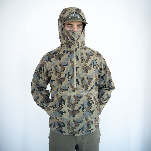 Outpost Light 1/2 Zip Jacket - Coppice Camo