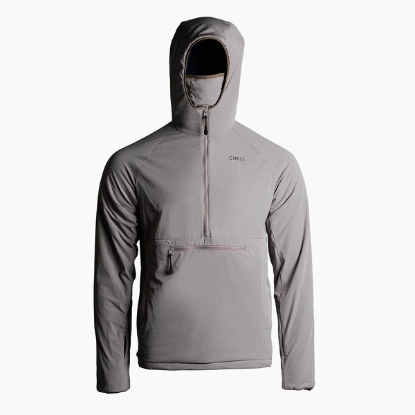 Outpost Light 1/2 Zip Jacket - Stone Gray