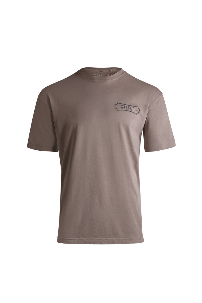 Shield Tee - Cinder